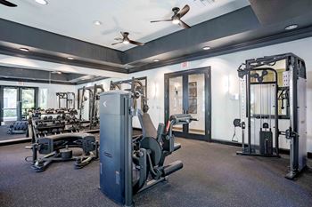 24-Hour fitness center and yoga studio